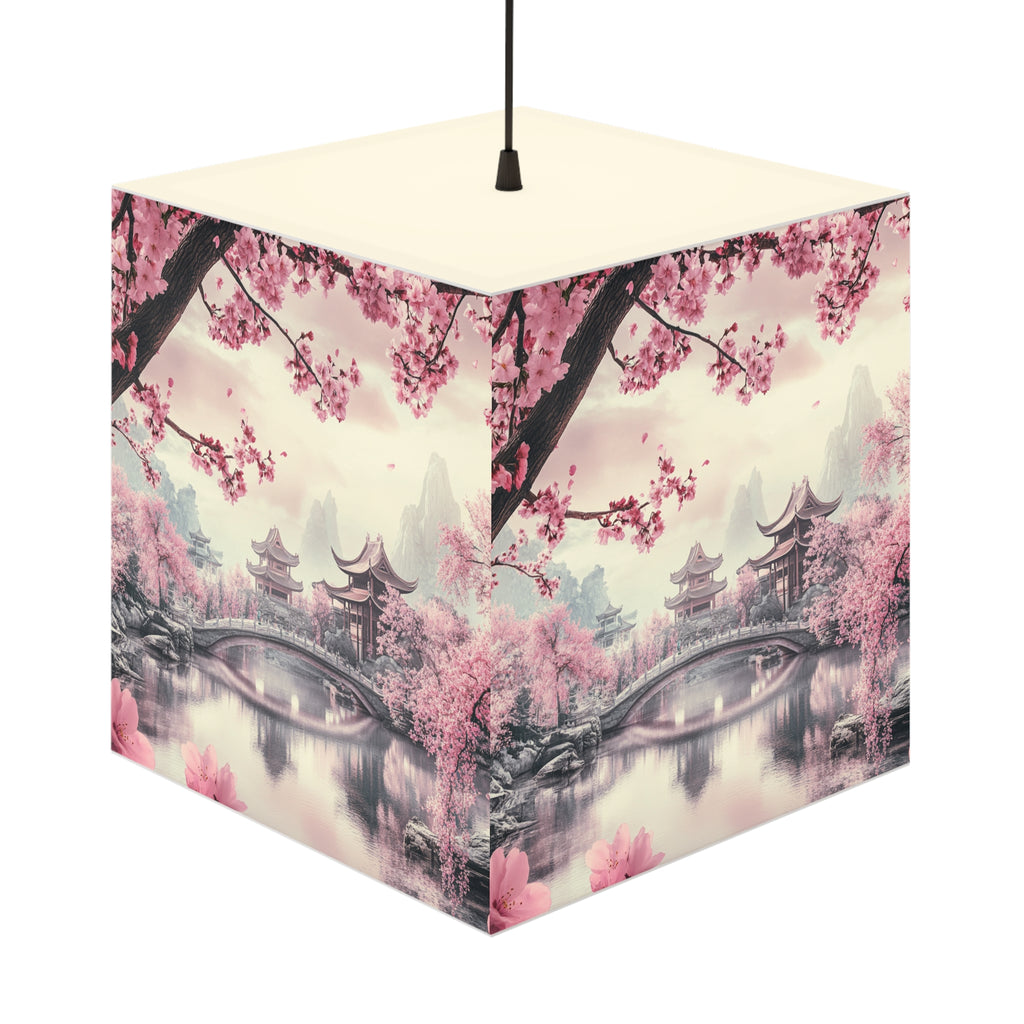 DECO - Lampe Cubique ZEN Paix et Plénitude