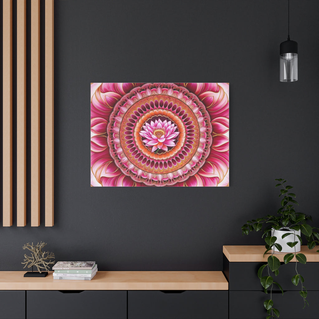 Tableau Mandala de l'Amour Inconditionnel