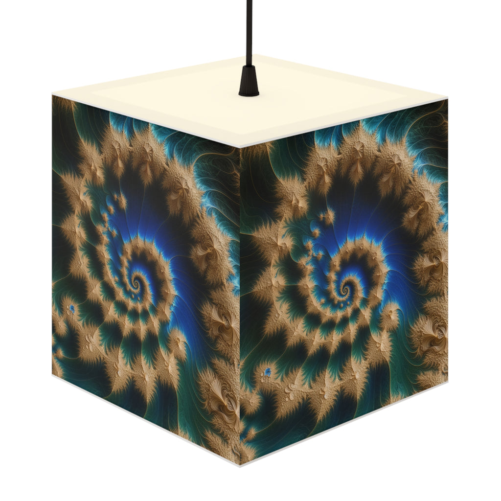 DECO - Lampe Cubique Fractale Courbe de Vicsek