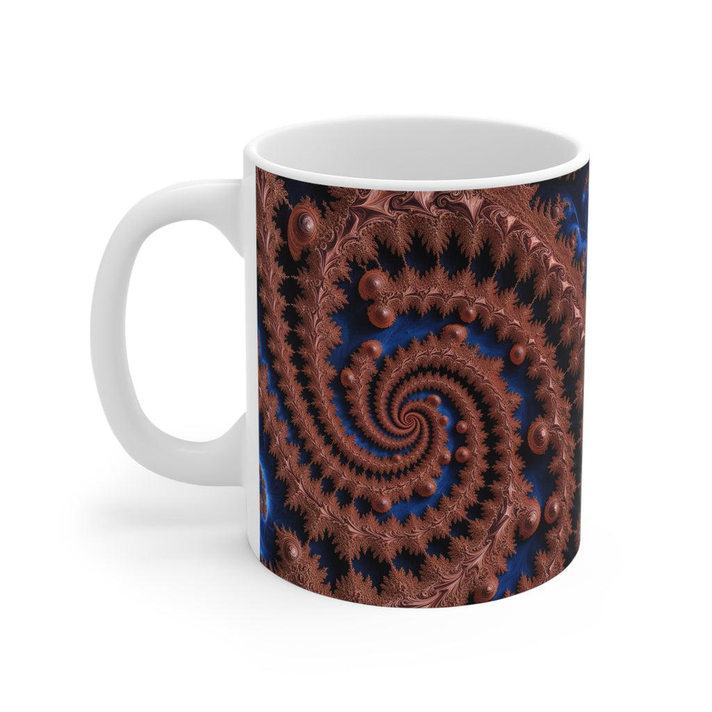 Mug blanc Fractal de Lyapunov