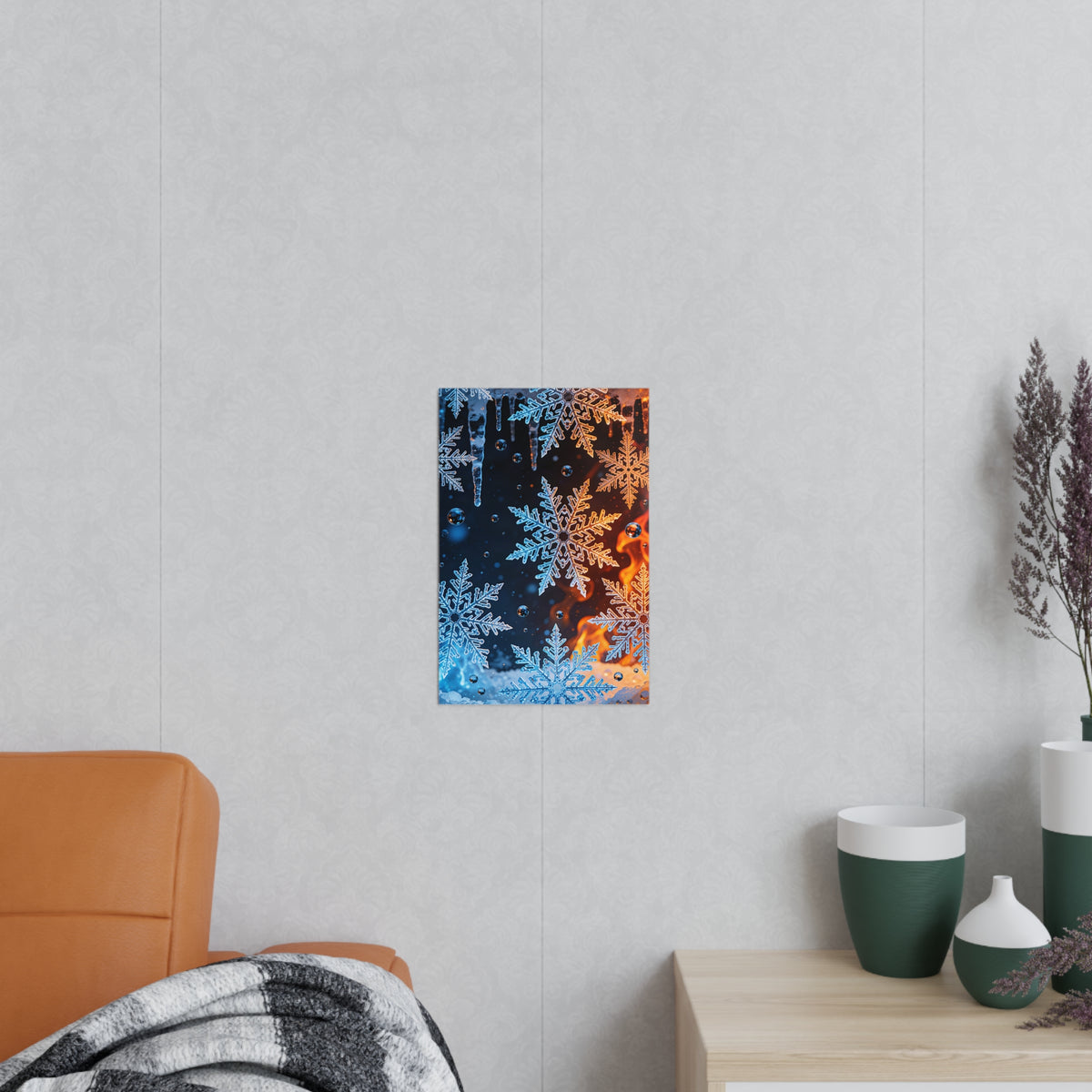 Poster Glace et Feu