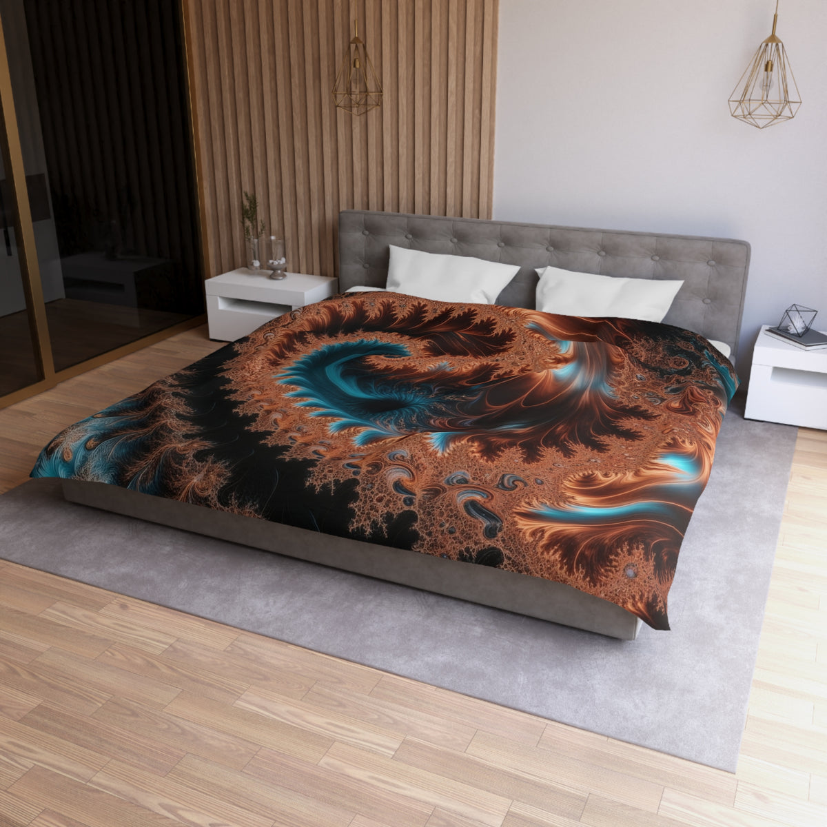 Housse de couette Fractale de Newton-Raphson