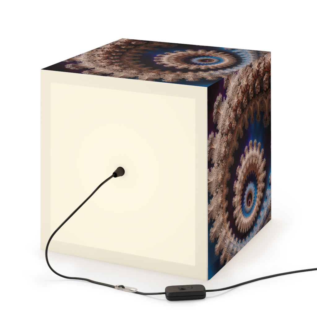 DECO - Lampe Cubique Fractale Courbe de Cesàro-Way