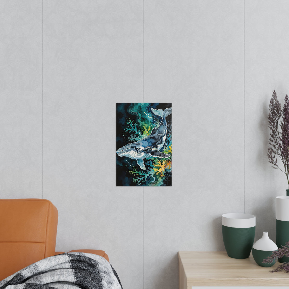 Poster Baleine Corallienne