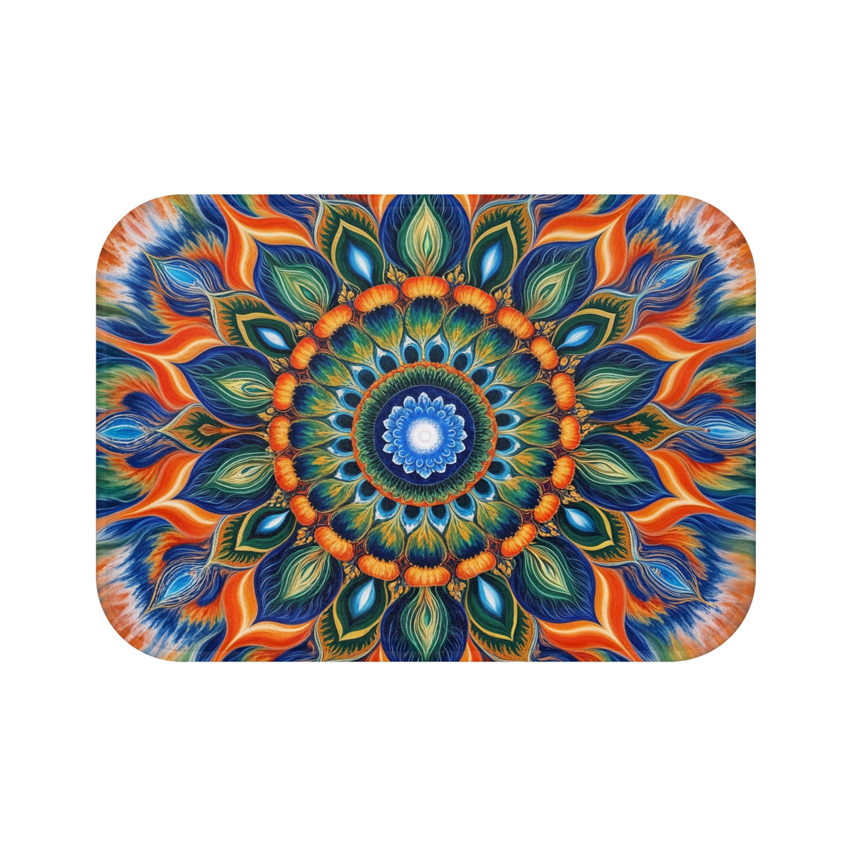 Tapis salle de bain Mandala de la Protection Energétique