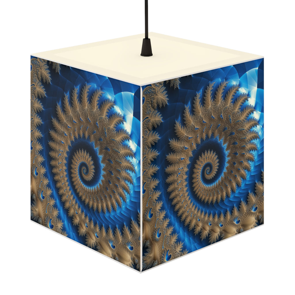 DECO - Lampe Cubique Fractale Courbe de Levy