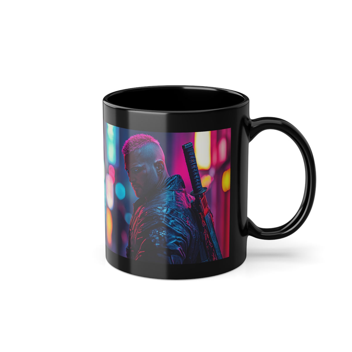 Mug Samouraï Cyberpunk
