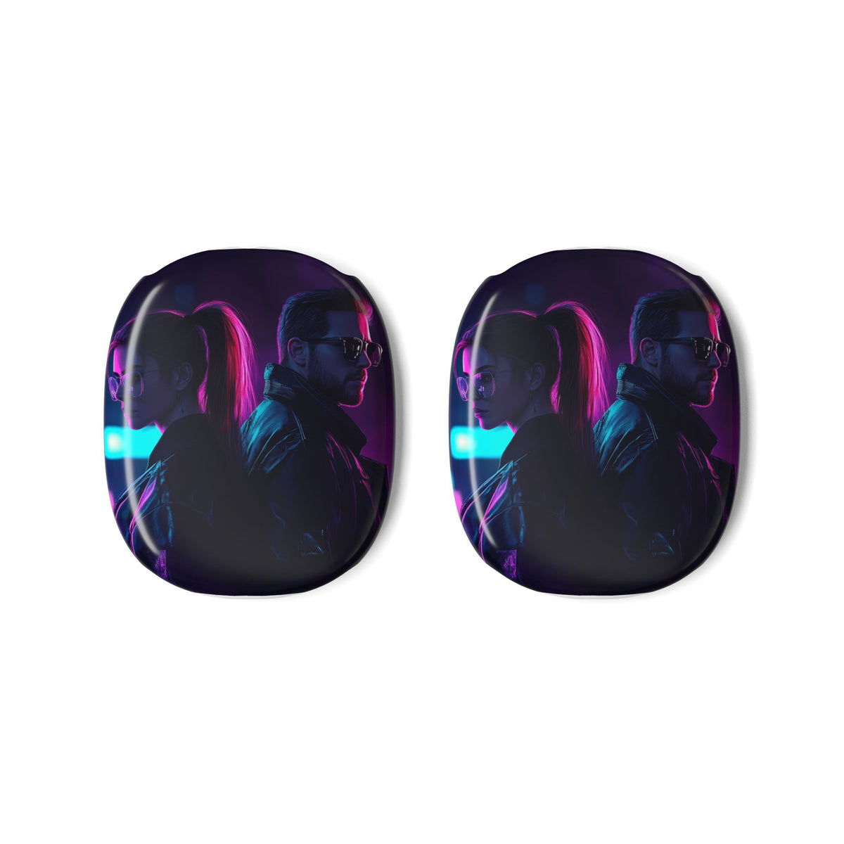 Housse airpods Cyberpunk Duo De Choc