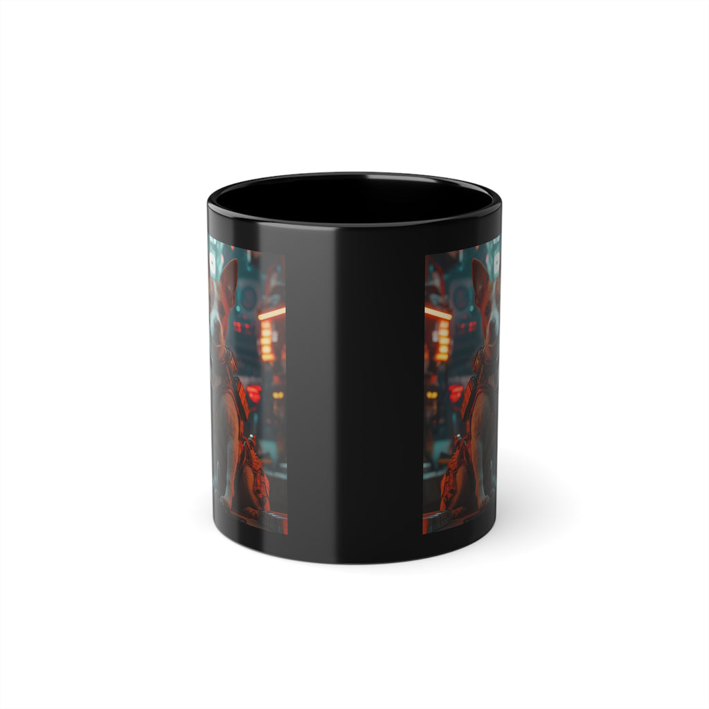 Mug Jack Russel Cyberpunk