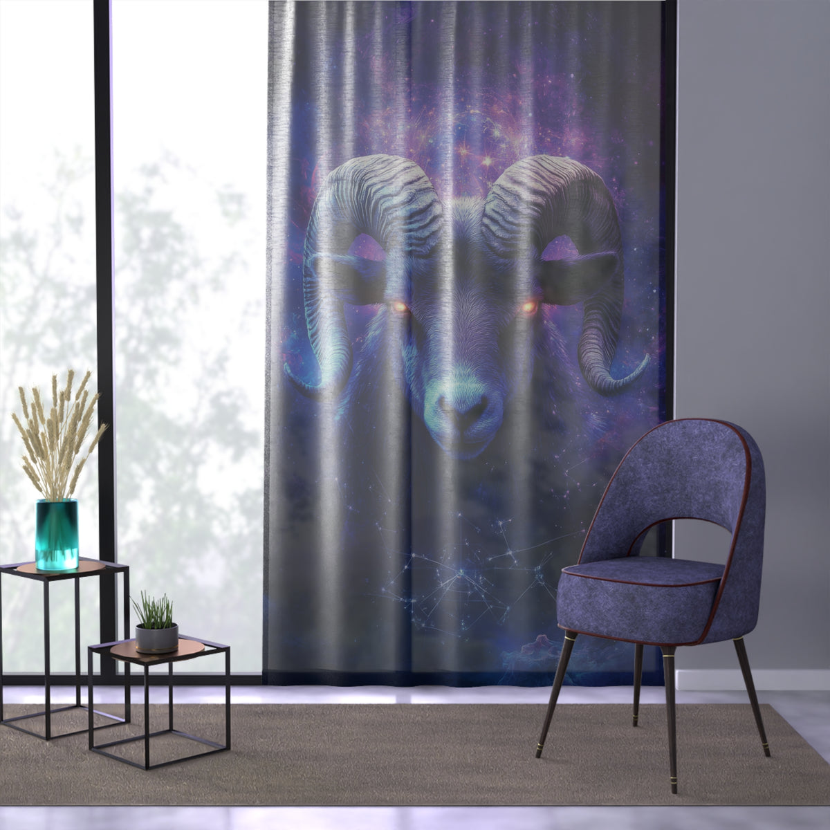 Rideau Signe Astrologique Bélier