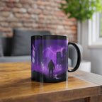 Mug Noir Cyberpunk Hitman Nuit Orageuse