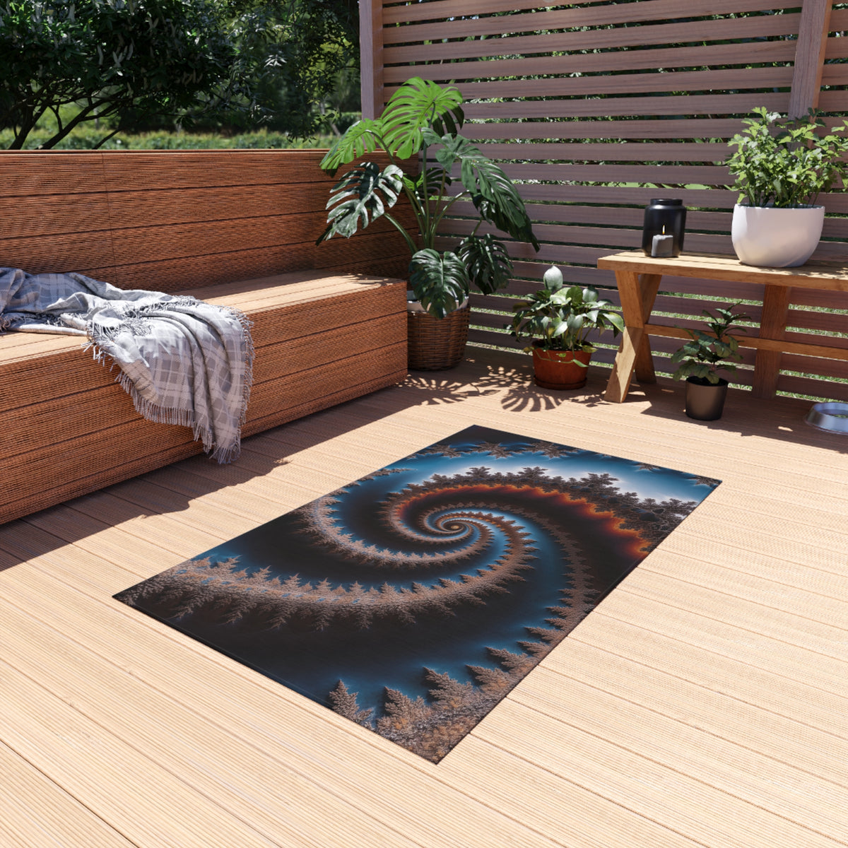 Tapis de salon Courbe de Moore