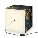 DECO - Lampe Cubique ZEN Paysage Montagneux Texture Marbrée