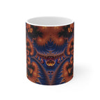 Mug blanc Fractal Ensemble de Julia