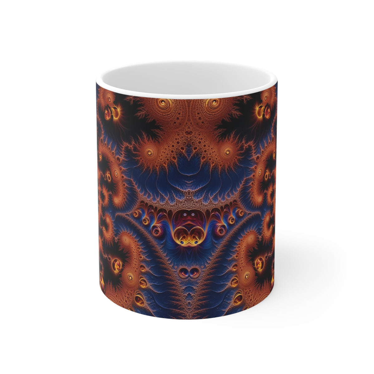 Mug blanc Fractal Ensemble de Julia