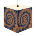 DECO - Lampe Cubique Fractale Courbe de Rham-Peano