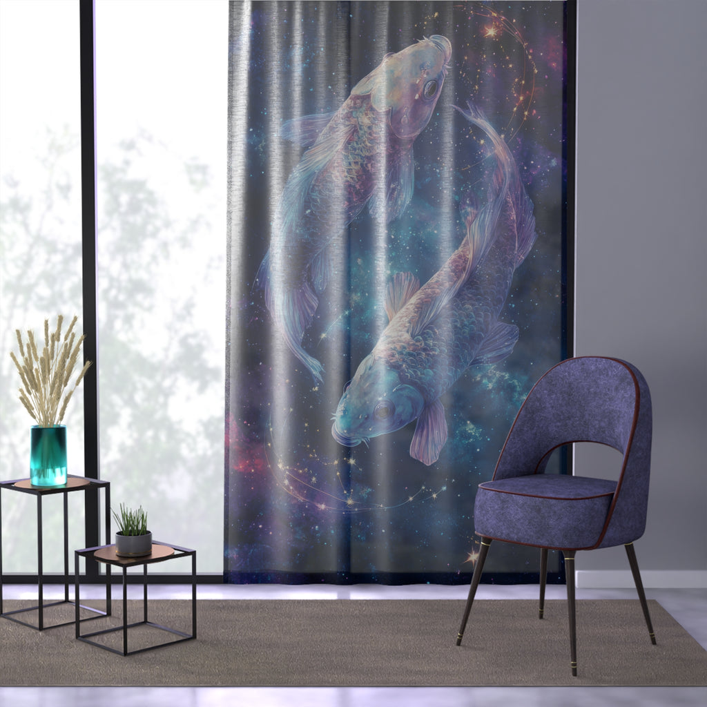 Rideau Signe Astrologique Poisson