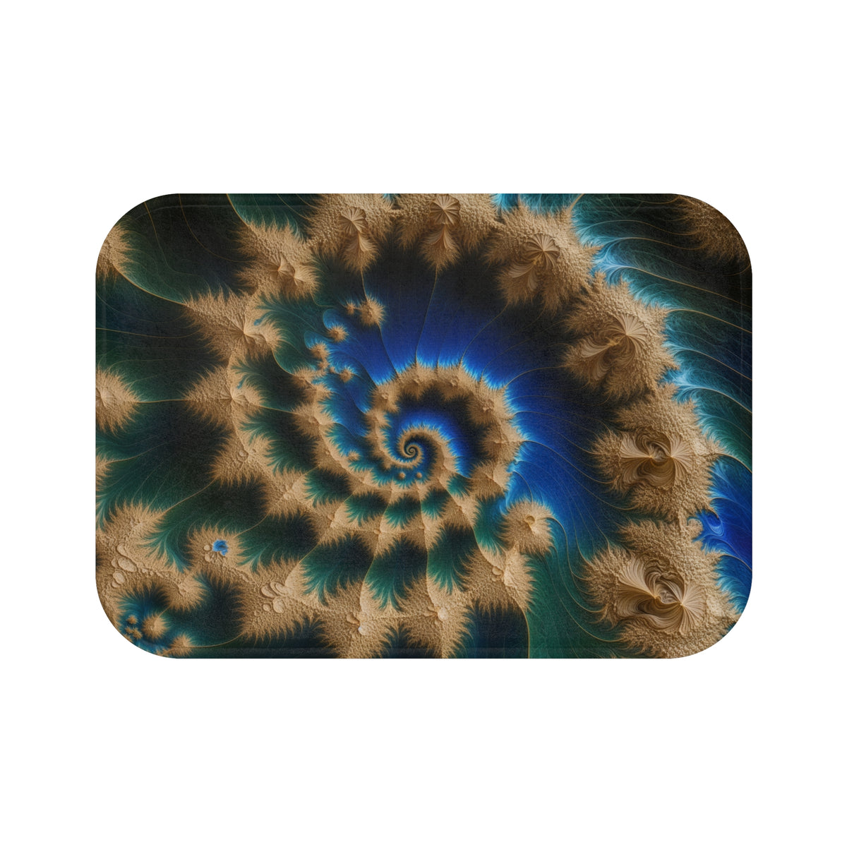 Tapis salle de bain Courbe de Vicsek