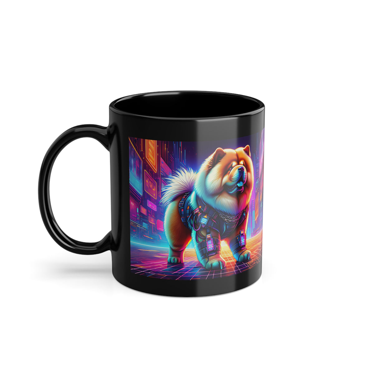 Mug Chow-Chow Néon