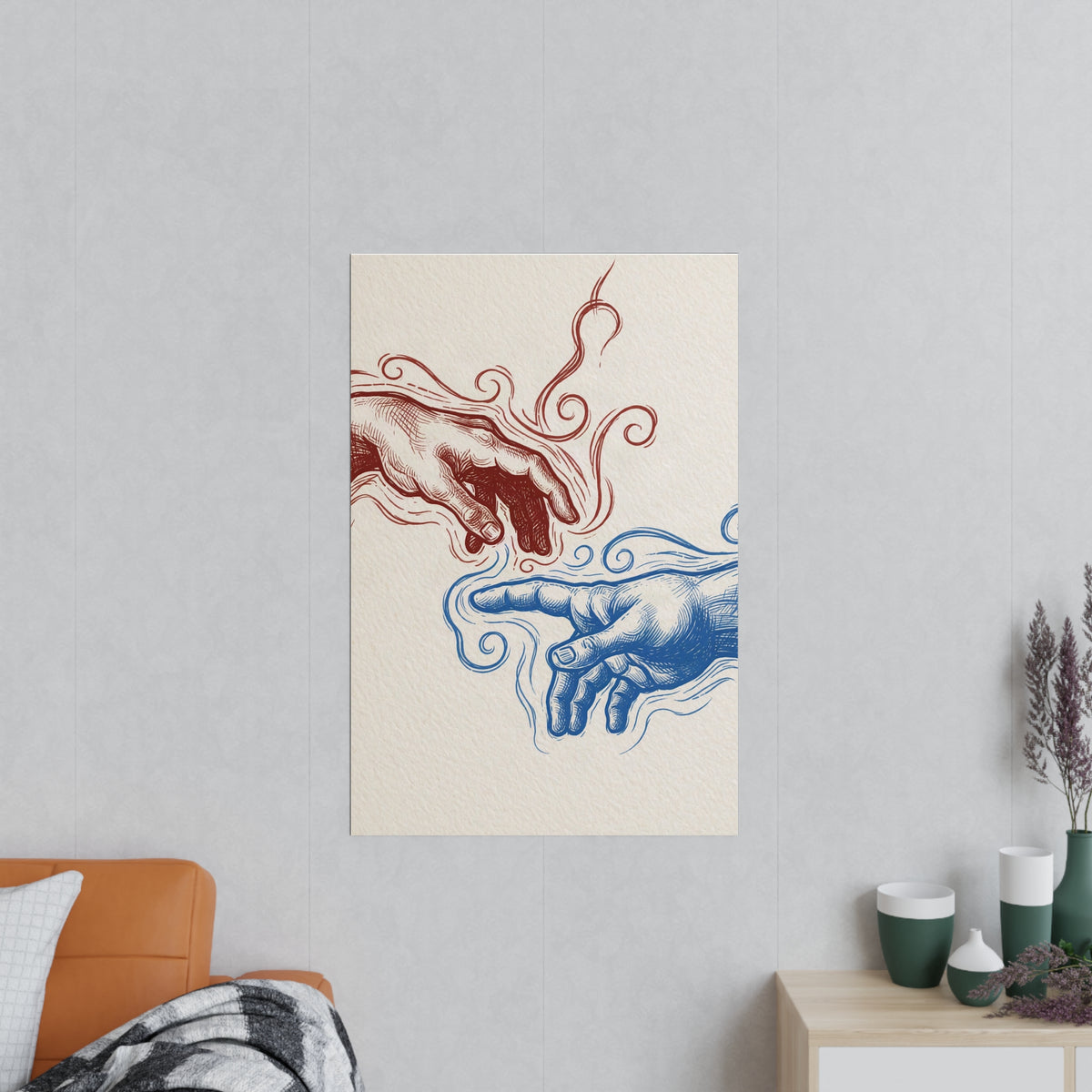 Poster Etreinte Céleste