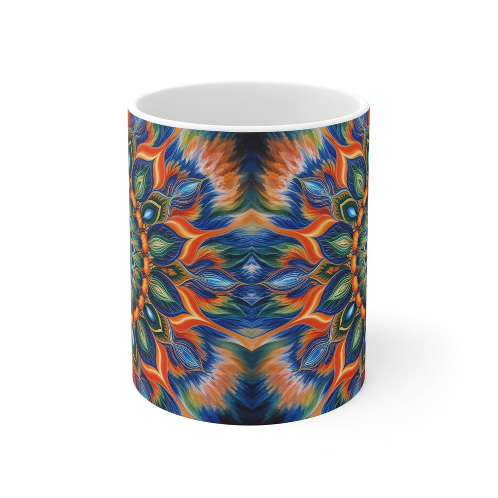 Mug blanc Mandala de la Protection Energétique