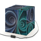 DECO - Lampe Cubique Fractale Courbe de Cesàro-Peano