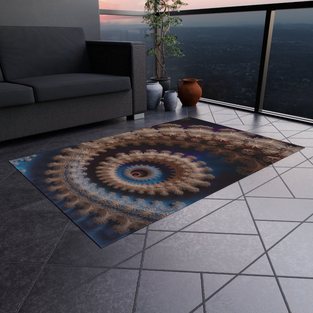 Tapis de salon Courbe de Cesàro-Way