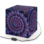 DECO - Lampe Cubique Fractale Courbe de Ship-Mandelbrot