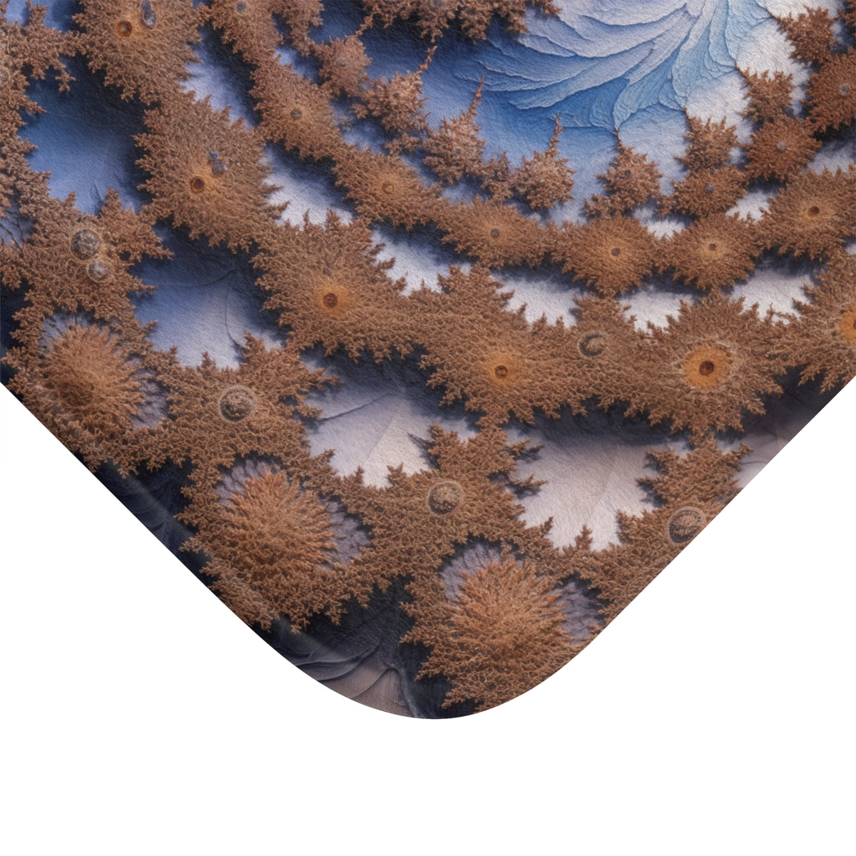 Tapis de bain Courbe Fractale de Césaro