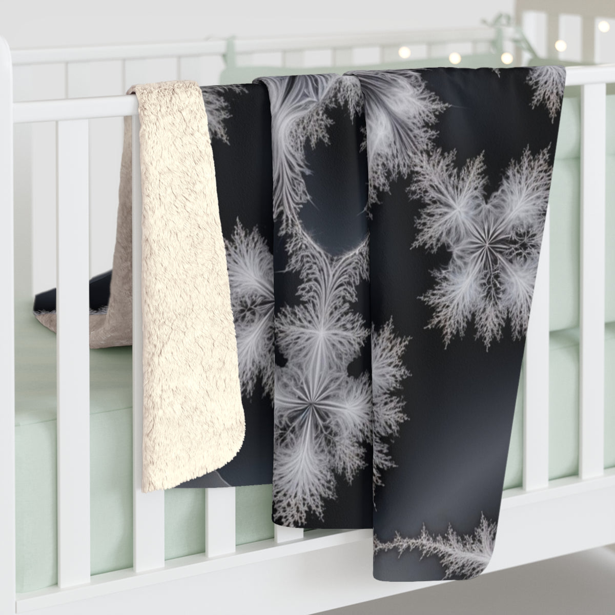 Plaid Fractale de Vicsek-Snowflake
