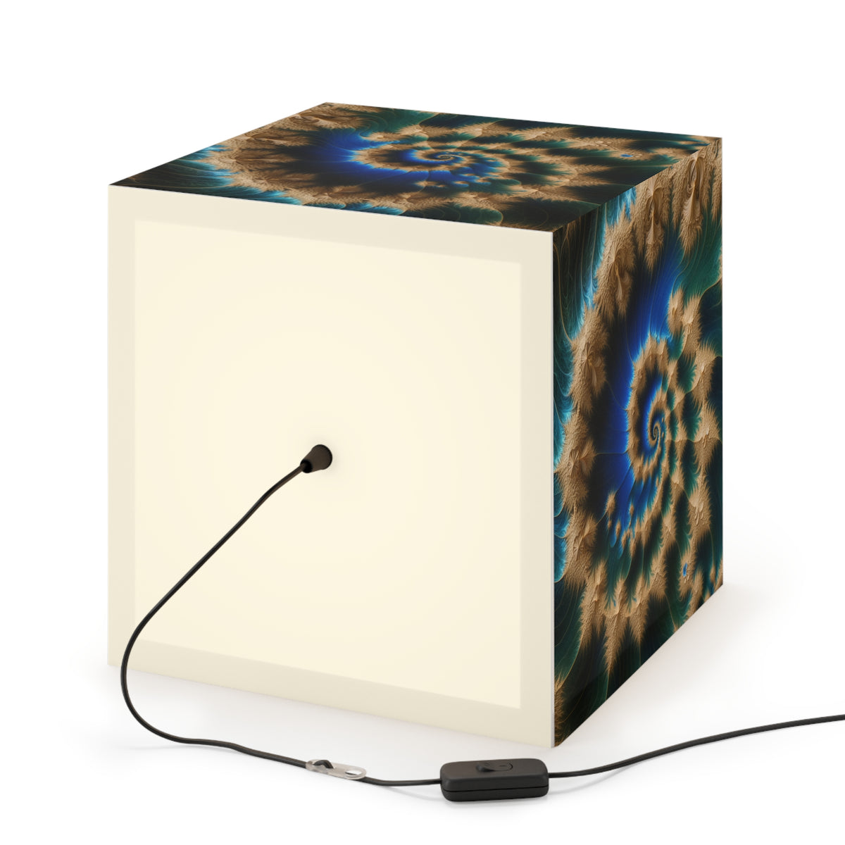 DECO - Lampe Cubique Fractale Courbe de Vicsek