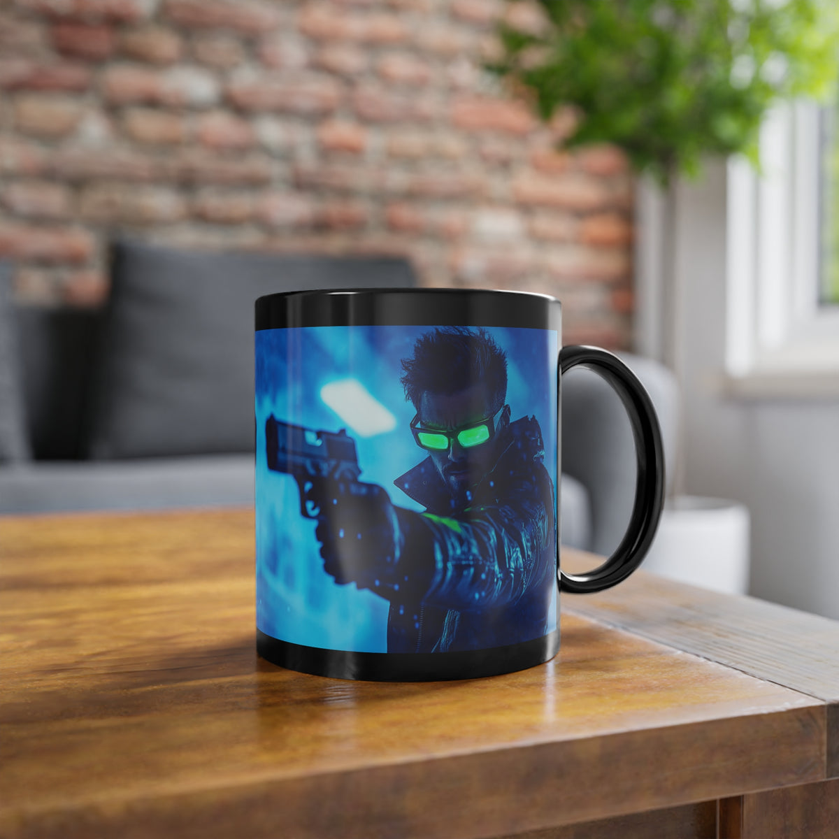 Mug Cyberpunk Hitman Furieux