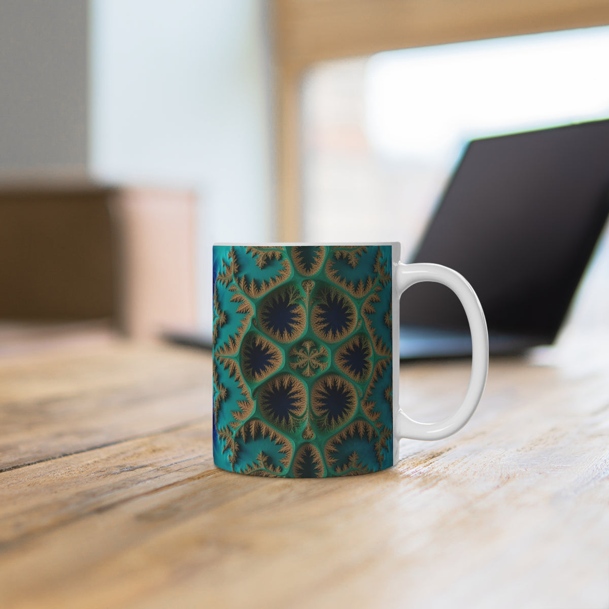 Mug Fractal Arbre de Pythagore