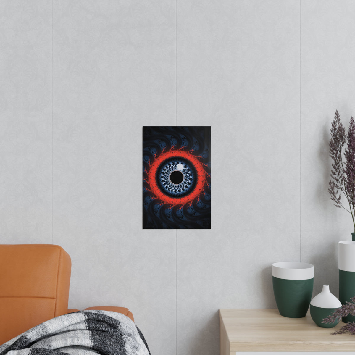 Poster Œil Fractal
