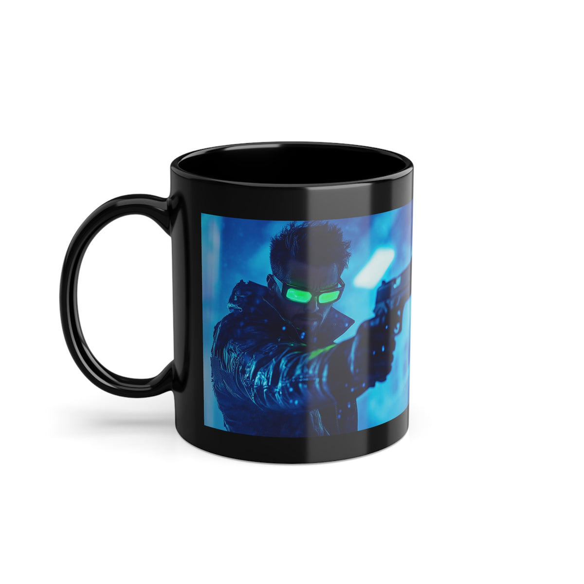 Mug Cyberpunk Hitman Furieux