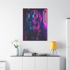 Tableau Cavalier King-Charles-Spaniel Néon Lights