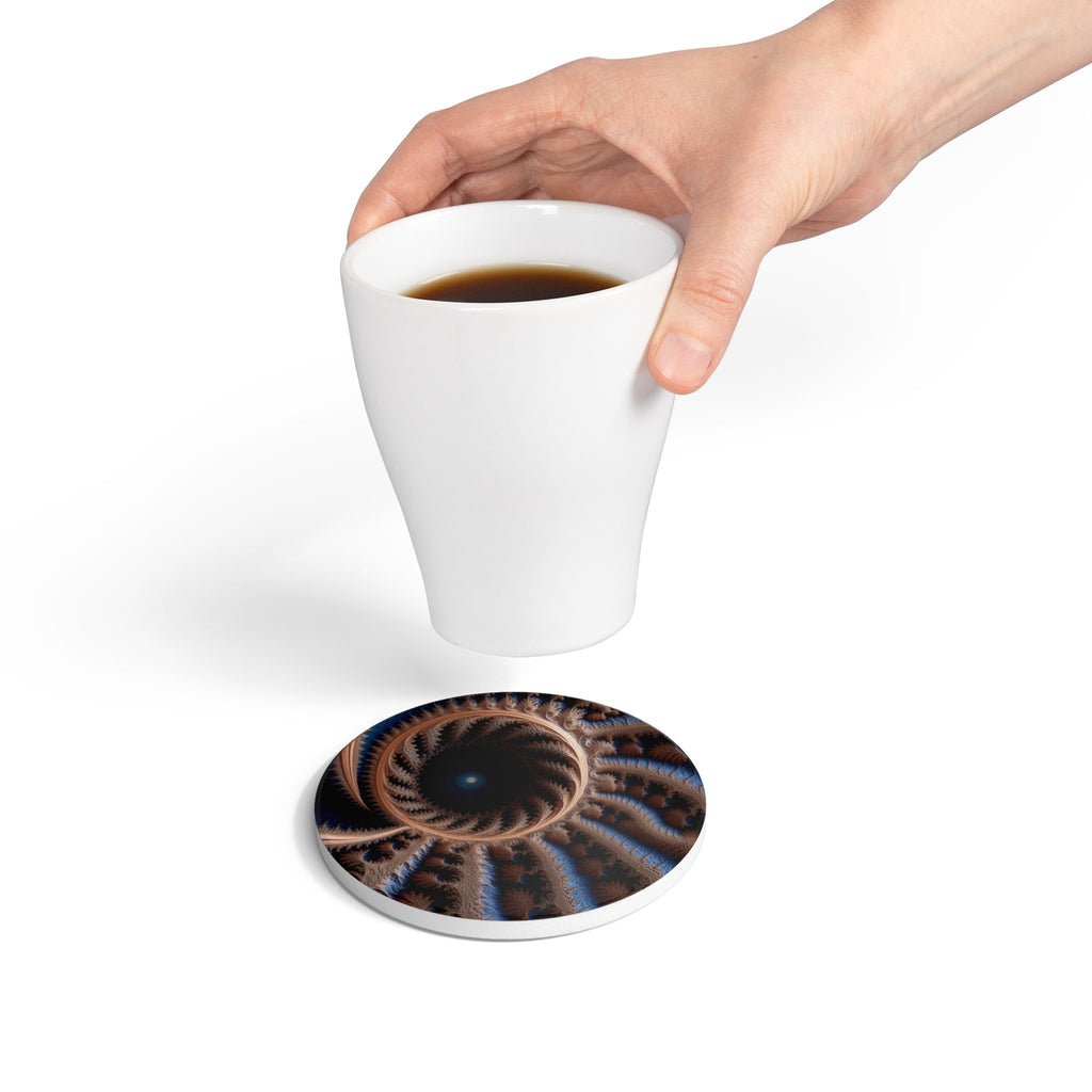 Sous-verre Courbe de Julia-Quasi