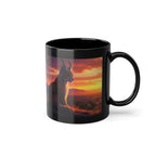 Mug Caracal au levé du Soleil