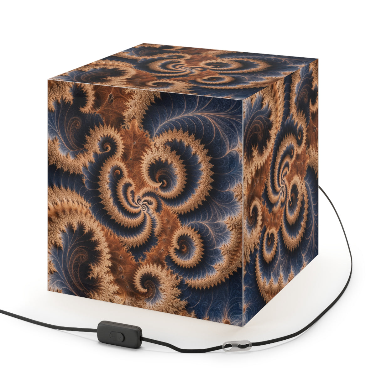 DECO - Lampe Cubique Fractale Courbe de Tarry