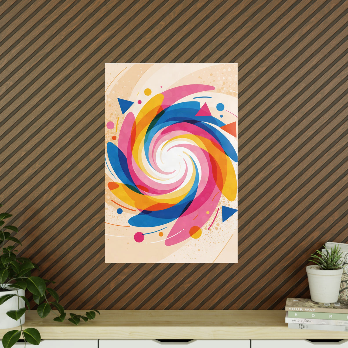 Poster Tourbillon Pop