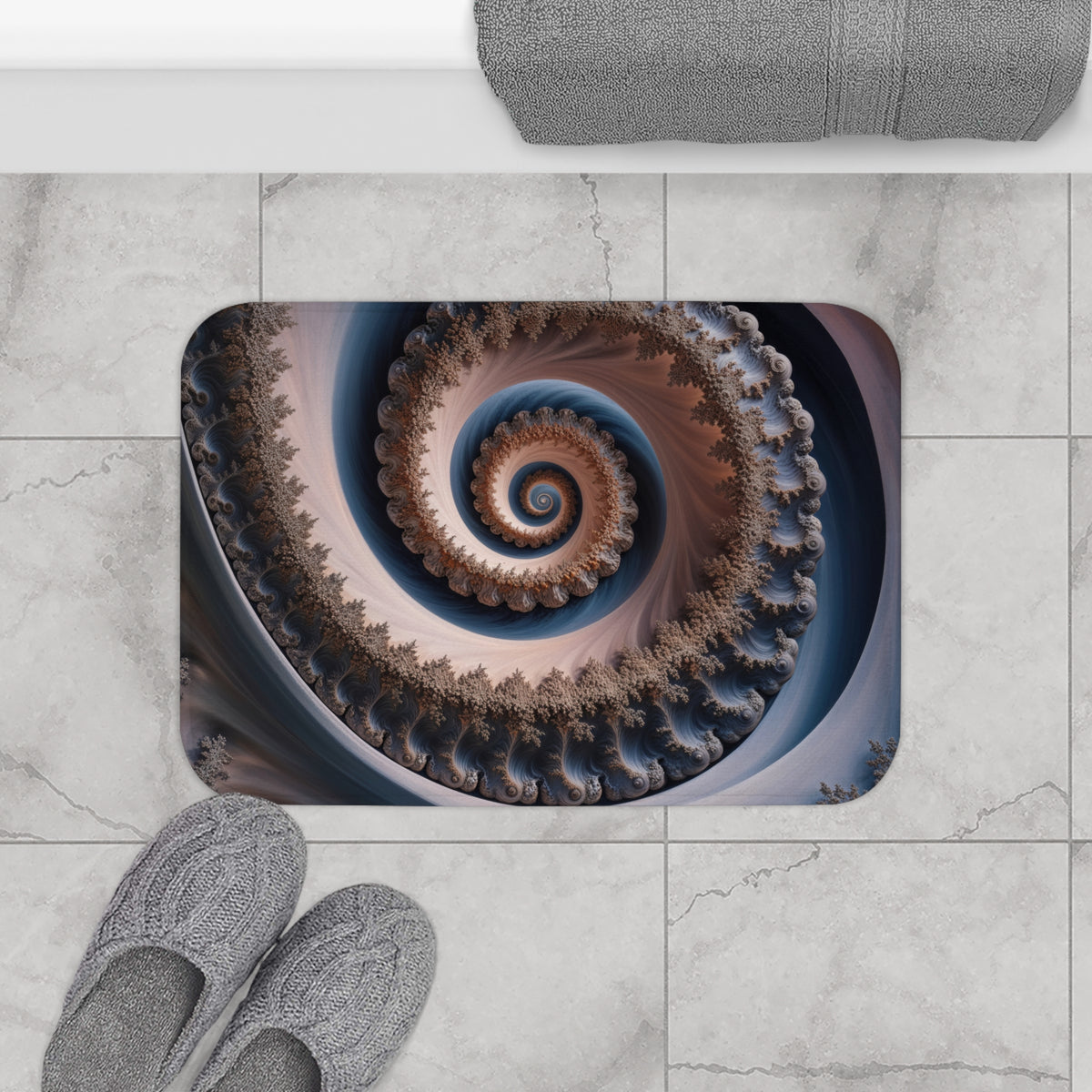 Tapis salle de bain Courbe de Tarry-Euler