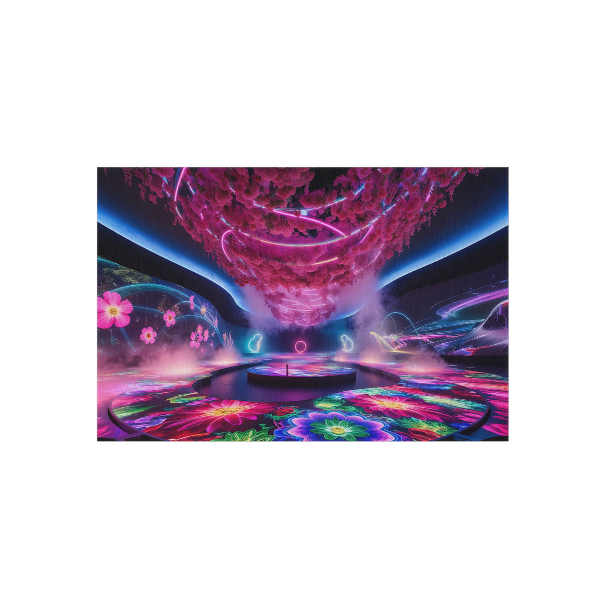 Tapis de salon TeamLab Borderless Tokyo