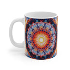 Mug blanc Mandala de la Compassion