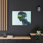 Tableau Cyberpunk Lunettes du Futur