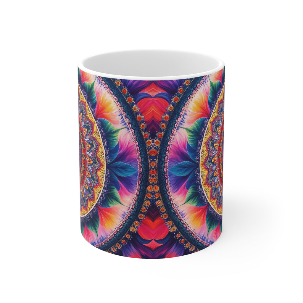 Mug blanc Mandala de l'Inspiration