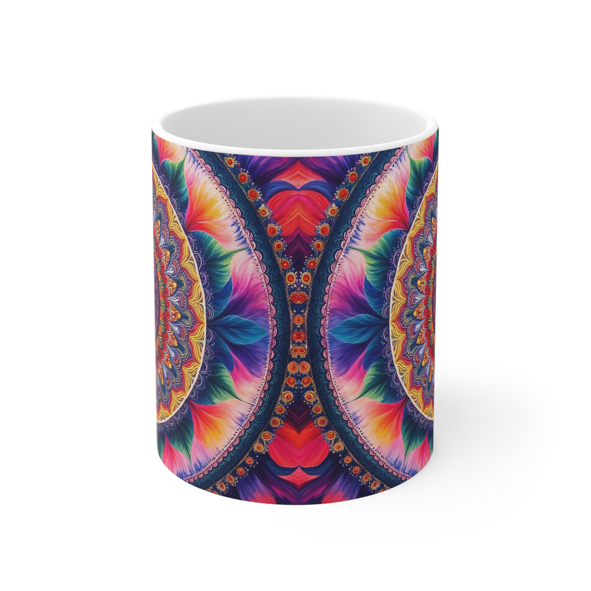 Mug blanc Mandala de l'Inspiration