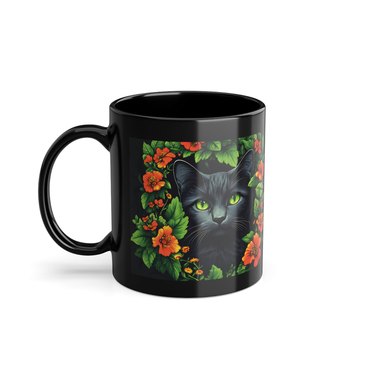 Mug Chat aux Yeux Verts