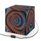 DECO - Lampe Cubique Fractale Courbe de Gosper-Minkowski
