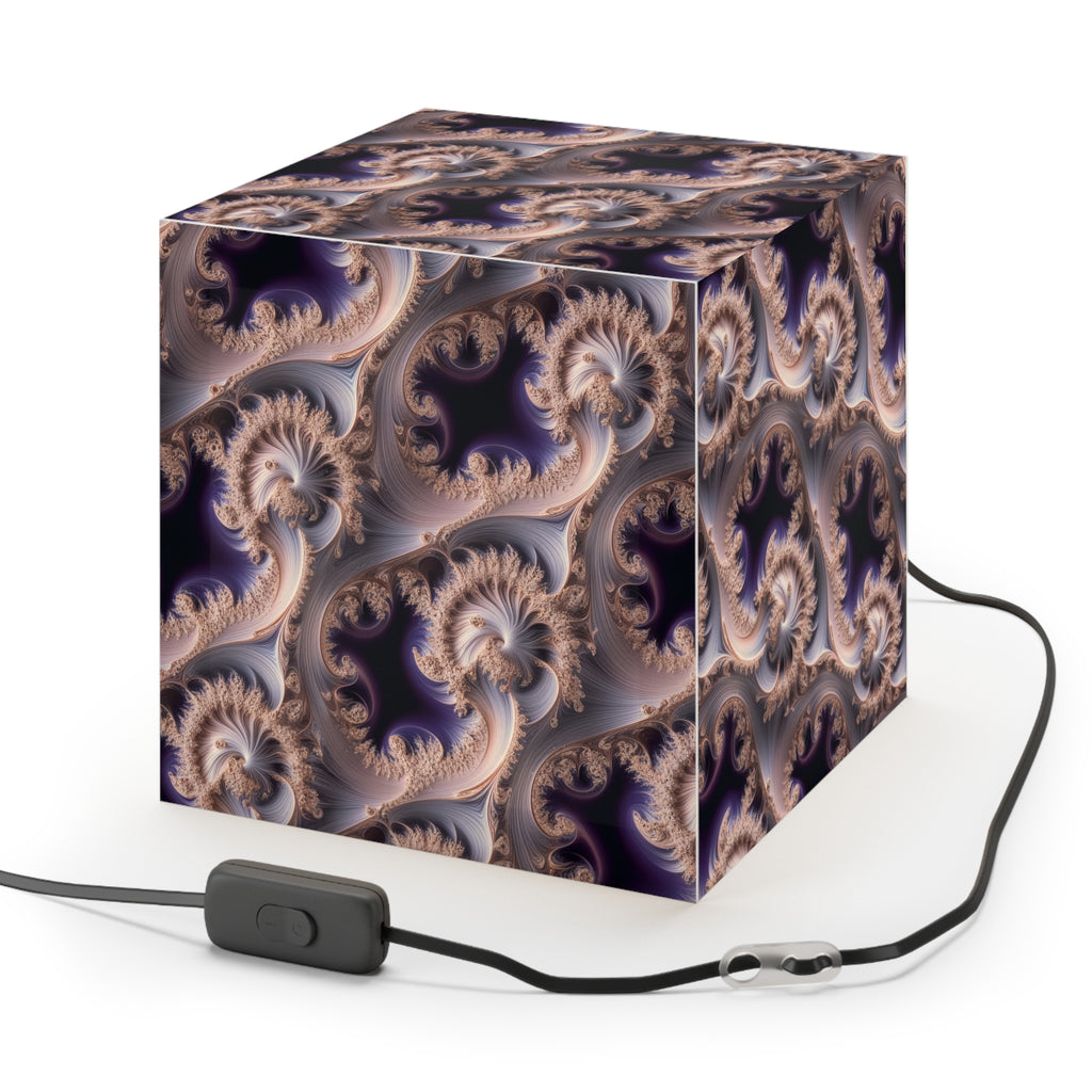 DECO - Lampe Cubique Fractale Courbe de Hilbert-Sierpiński