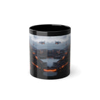Mug Noir Cyberpunk Paquebot de MégaCorporation